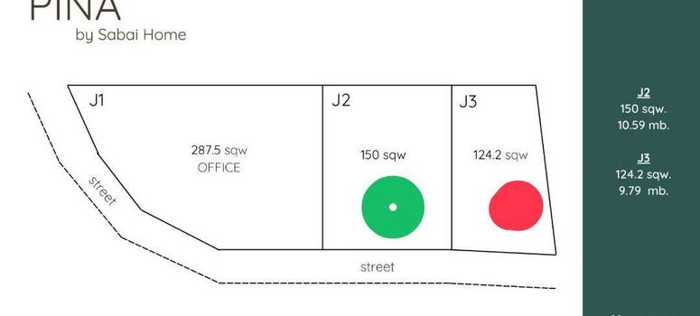 Master Plan of Pina Pool Villa by Sabai Home - Photo 1