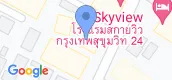 地图概览 of Oakwood Suites Bangkok