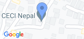 Map View of Apartment in Bishalnagar