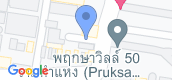 Просмотр карты of Pruksa Ville 50 Ramkhamhaeng