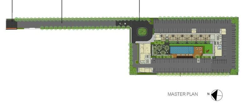 Master Plan of ไอคอนโด กรีนสเปซ สุขุมวิท 77 เฟส1 - Photo 1