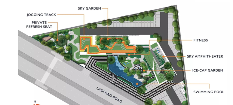 Master Plan of The Origin Ladprao Bangkapi - Photo 2