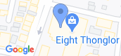 Map View of Eight Thonglor Residence