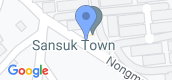 Map View of Sansuk Town