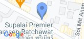 Map View of Supalai Premier Samsen - Ratchawat