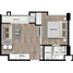 1 Bedroom Apartment for rent at The Key Chaengwattana, Bang Talat