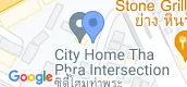 地图概览 of City Home Tha-Phra Intersection