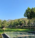 Blick auf die Berge in Chiang Mai