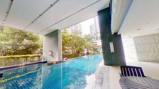 3D视图 of the Communal Pool at The Address Chidlom