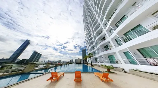 3D视图 of the Communal Pool at Supalai River Place