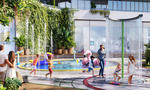 Outdoor Kids Zone at Tria