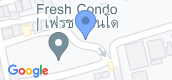 地图概览 of Fresh Condominium