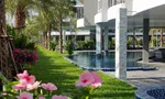 Communal Garden Area at Whale Marina Condo