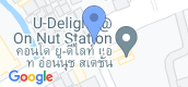 地图概览 of U Delight at Onnut Station