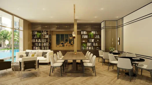 写真 1 of the Library / Reading Room at The Ozone Signature Condominium