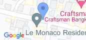 Map View of Le Monaco Residence Ari