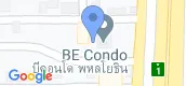 Просмотр карты of Be Condo Paholyothin