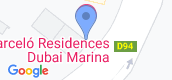 Vista del mapa of Barcelo Residences