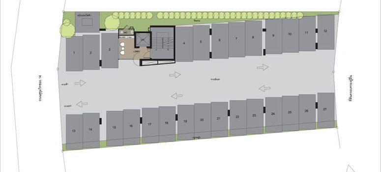 Master Plan of เลอ โคเต้ สุขุมวิท 14 - Photo 1