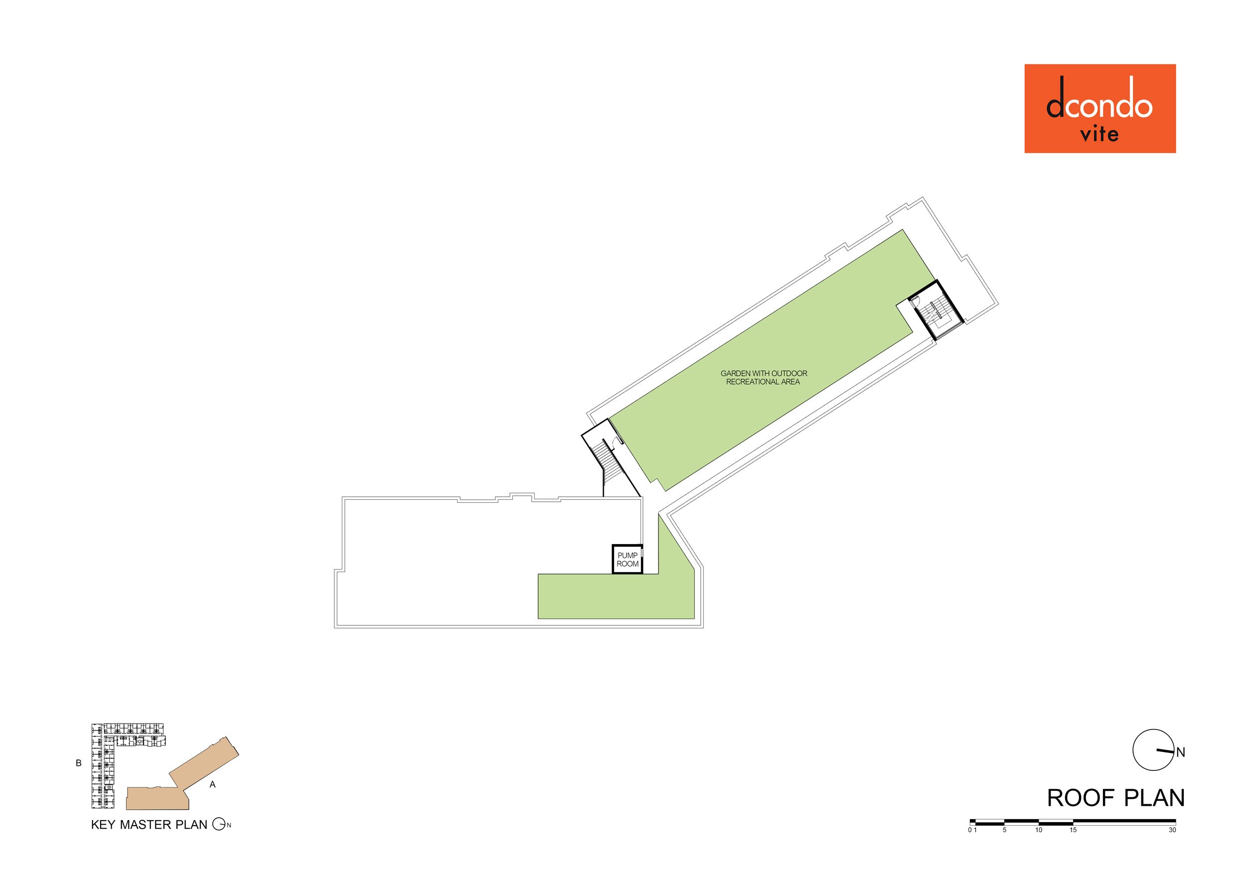 Building Floor Plan of ดีคอนโด วีเต้ - ชั้น 8