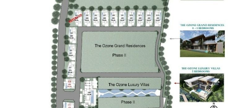 Master Plan of The Ozone Grand Residences - Photo 1