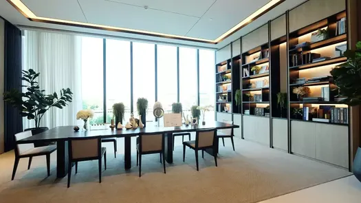 3D Walkthrough of the Lounge at Banyan Tree Residences Riverside Bangkok