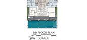 Планы этажей здания of Supalai Elite Phayathai