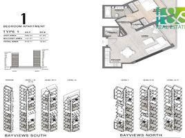 1 Bedroom Condo for sale at Bay Residences, Mina Al Arab