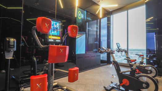 3D Walkthrough of the Communal Gym at Ideo Q Sukhumvit 36