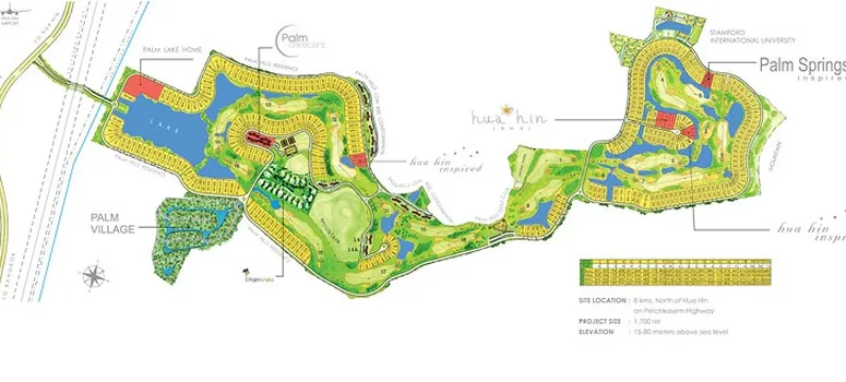 Master Plan of ปาล์ม เครสเซนต์ - Photo 1