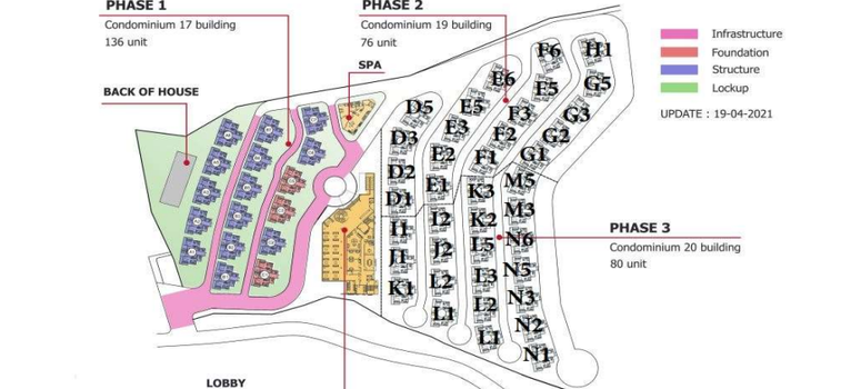 Master Plan of นาคา เบย์ ซีวิว คอนโดมีเนียม - Photo 1