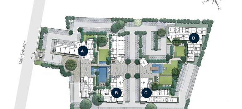 Master Plan of เซเรนิตี้ คอนโดมิเนียม - Photo 1