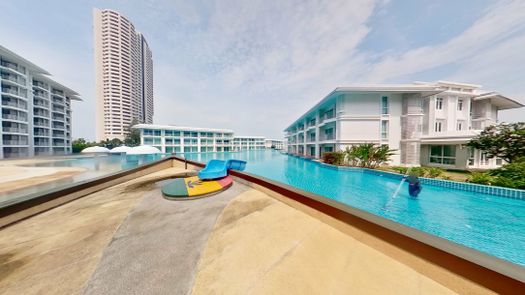 3Dウォークスルー of the Communal Pool at Energy Seaside City - Hua Hin