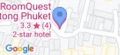 Map View of RoomQuest Patong Phuket