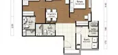 Unit Floor Plans of Supalai Elite Sathorn - Suanplu