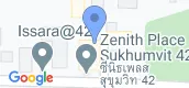 Map View of Zenith Place Sukhumvit 42