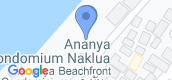 地图概览 of Ananya Beachfront Naklua