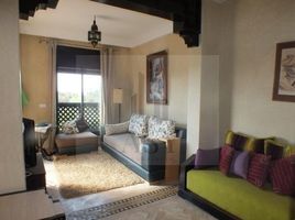 1 Schlafzimmer Appartement zu verkaufen im Très jolie appartement en résidence golfique avec terrasse sur toit, Na Annakhil, Marrakech, Marrakech Tensift Al Haouz, Marokko