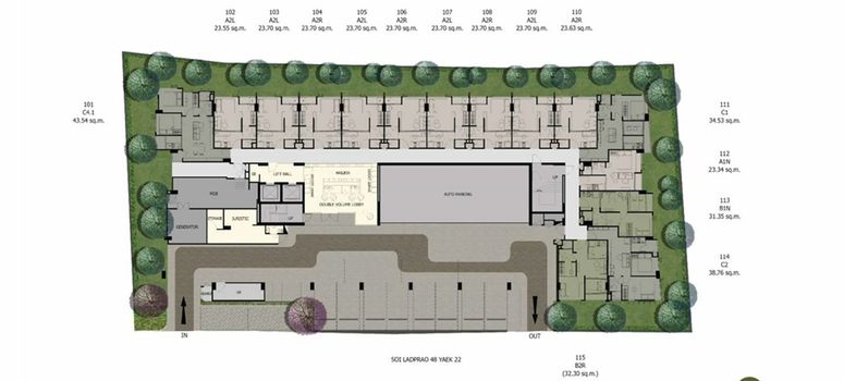 Master Plan of Groove Scape Ladprao - Sutthisan - Photo 1