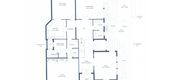 Unit Floor Plans of Garden Homes Frond F