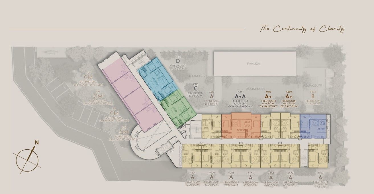 Building Floor Plan of เซลีน วงศ์อมาตย์ - ชั้น 2