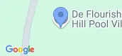 Map View of De Flourishing Hill Pool Villa