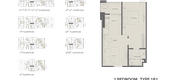 Поэтажный план квартир of The Room Sukhumvit 38