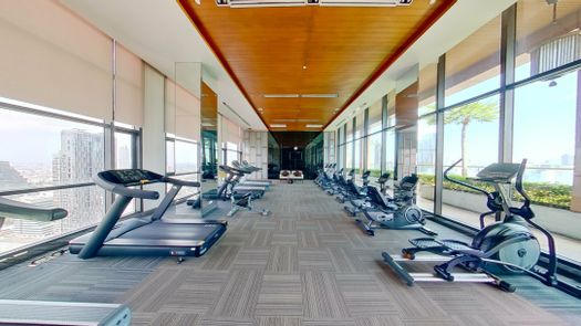 3D Walkthrough of the Communal Gym at The Address Sathorn