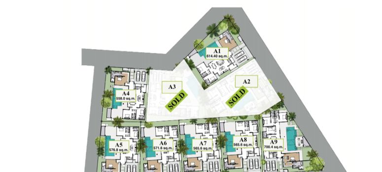 Master Plan of เดอะ บรีซ วิลล่า - Photo 3