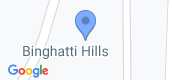 मैप व्यू of Binghatti Hills