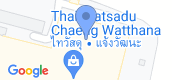 地图概览 of Supalai City Resort Chaengwatthana
