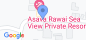 地图概览 of Asava Rawai Sea View Private Resort