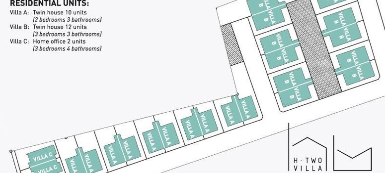 Master Plan of H Two Villa - Photo 1