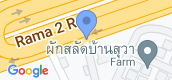 Map View of The Park 2 Rama 2-Bang Kachao